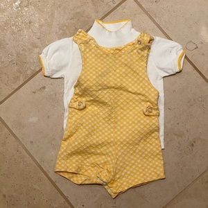 Vintage set for 12 month with turtleneck + jumper